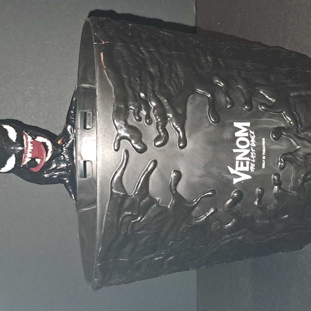 Venom Black Popcorn Bucket